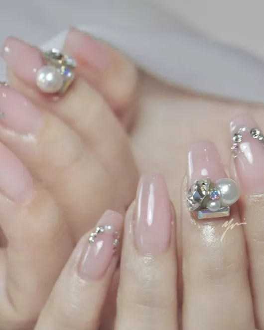 Nail art Luxe (about five to full nail art)